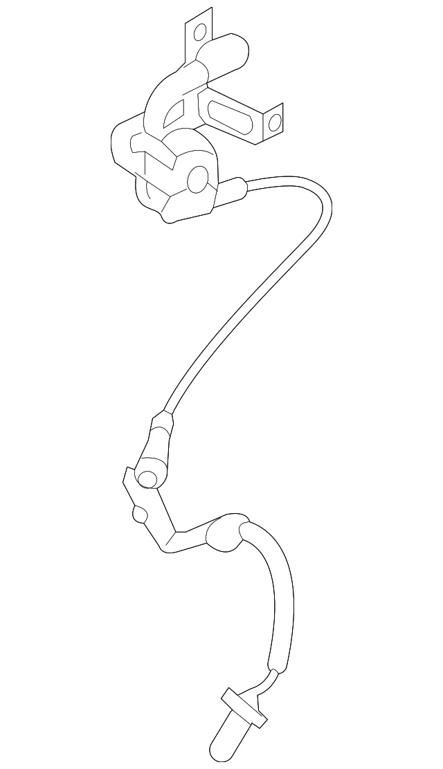 Front Speed Sensor - Kia (59810 J5000) - view 2